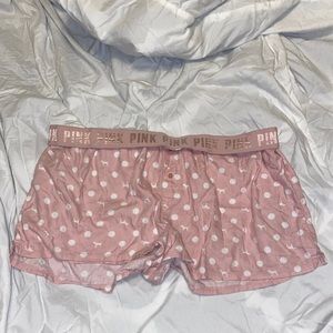 Victoria’s Secret PINK PJ shorts sleep shorts